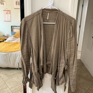 Free people brown jacket